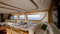 Motor yacht AZMIM -  Formal Dining